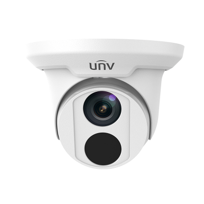 UNV Uniview 4 Ch NVR & (4) 4 Megapixel IR Turret Dome Kit Professional Grade