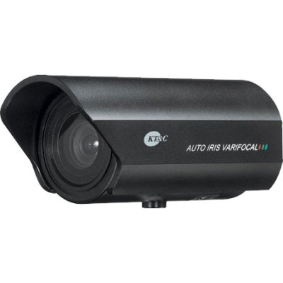 KPC-W600HAC7 KT&C 1/3" Sony CCD Color 550TVL Waterproof & Sunshield 9~22mm Auto Iris Lens AC24V