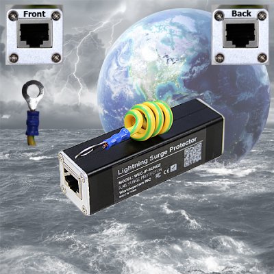 IP Network Camera Signal Lightning Surge Protector