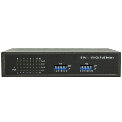 PoE 16 Port Switch - 120W