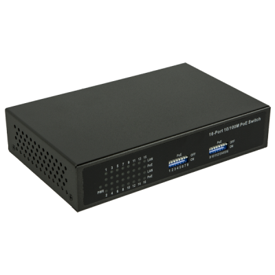 PoE 16 Port Switch - 120W