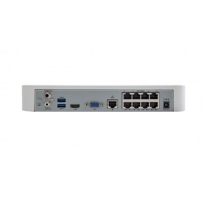 Uniview UNV 8-CH PoE NVR 1-SATA Network Video Recorder