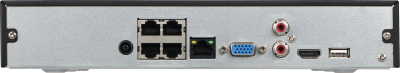 iMaxCamPro WECINVR4CH4P-C1U | 4 Channel Compact 1U 4PoE 4K&H.265 Lite Network Video Recorder