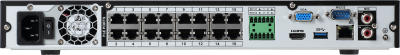 iMaxCamPro NVR502A-16/8P-4KS2E | 16Channel 8PoE 4K & H.265 NVR MNR12326-16