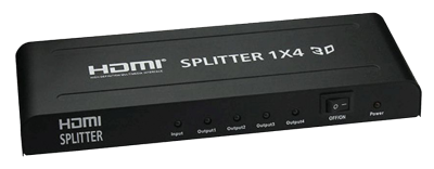 4K HDMI SPLITTER, 1 INPUT, 4 OUTPUT