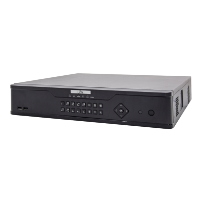 Uniview Complete 32-Channel 4K Ultra HD IP NVR System (Kit) with Thirty Two Metal 4MP Fixed Camer...