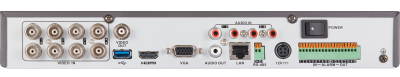 8 CH (HDTVI/HDCVI/AHD/CVBS) CloudVision360 4MP DVR + Cloud Storage