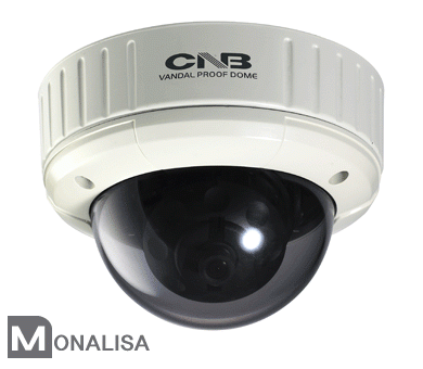 WECVBM-21S  1/3" High Sensitivity CCD 3.8mm Lens Outdoor Vandal Proof 600TVL