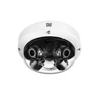 Digital Watchdog DWC-PVX20WATW MEGApix 20MP User-Configurable Multi-Sensor Vandal Dome IP Camera,...