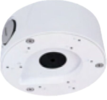 Turing Video EBJBAD EDGE+ Series Round Junction Box, White