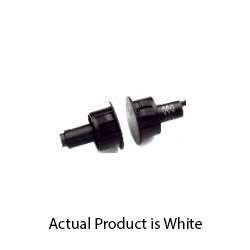 GRI 194-12-W 1" Steel Door Recessed Switch Set, White, Standard Gap