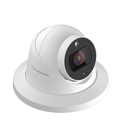 Alarm.com ADC-VC838PF Pro Series 4MP Turret PoE Camera, 3.2-9.8 mm Lens, White (Replaces ADC-VC83...