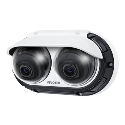 VIVOTEK MA9311-EHTV V-Series 5MP x 2 Dual-Sensor AI Panoramic IP Camera, 2.8-12mm Varifocal Lens