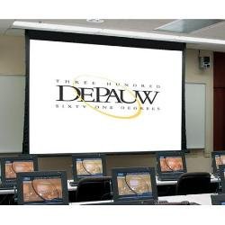 101056 Draper Premier Motorized Front Projection Screen (60 x 80"), 100" Diagonal