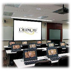 101361 Draper Premier Motorized Front Projection Screen (90 x 160"), 184" Diagonal