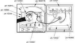 103943 Detex EAX-3500 Assembly Display Board