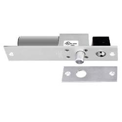 1291AH-WDDDB SDC Spacesaver Bolt Locks, Failsecure 12/24VDC, Dull Brass, Mechanical Door Position...