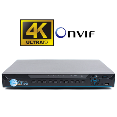 16Ch Super 4K Network Video Recorder with 8 PoE+