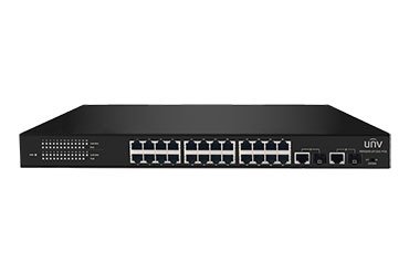 NSW2000-24T2GC-POE Uniview - UNV - 24-Port PoE Switch 30W/per port 250M (928 ft) PoE Length Jumboframe