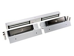 2282-TJ82-DSM2-US28 Dynalock SlimLine Holding Force Electromagnetic Locks, Door Status Switch, St...