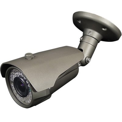 HD TVI IR Bullet Camera 1.3MP 720p 2.8-12mm Lens in Grey