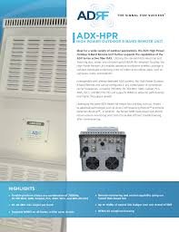 BRS SINGLE BAND RF UNIT (TD-LTE)