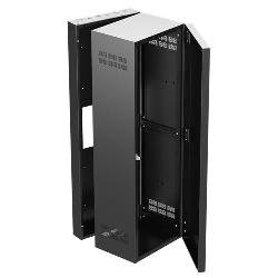 335-15 Atlas Sound 19" Wide Opening Stand-Alone Wall Cabinet with Adjustable Rails, 15" D Center ...