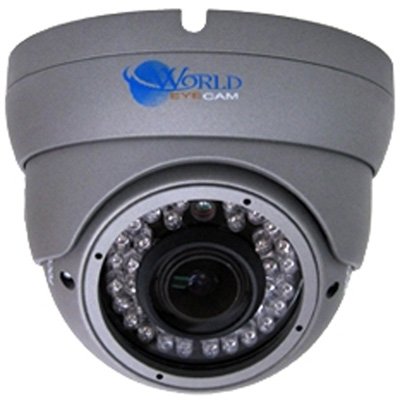 Vandal Proof Outdoor Dome 960H 700 TVL, SONY Effio-E 2.8~12mm Vari-Focal Lens 100 feet IR Night Vision 