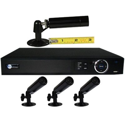 4 Bullet Security DVR Kit for Business Professional Grade