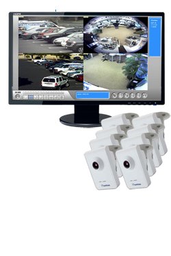 Eight Camera Wireless 1.3 Megapixel IP Camera Bundle - GV-CBW-8CH-BUNDLE