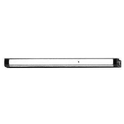 Exit Device Dummy Pushbar, Active, 1 Monitoring Switch, 42" Width, Black Anodized, For Aluminum Door