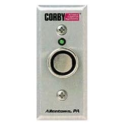 4304 Corby Narrow Plate, Heavy-Duty Green 12V LED