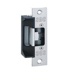 45-4SH SDC Commercial Grade Electric Door Strike, 4-7/8" x 1-1/4" (124x32mm) FacePlate, Stainless...