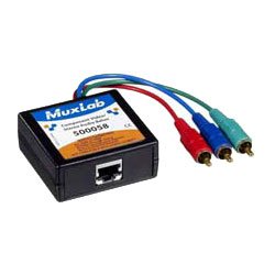500058 MuxLab Component Video/Stereo Audio Balun