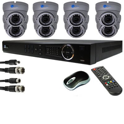 8 Dome IR 960H DVR Kit for Business Professional Grade