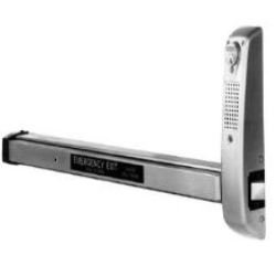 5810F-EN Sargent Alarmed Exit Device (Exit only, No Outside operation) Sprayed Aluminum Enamel (B...