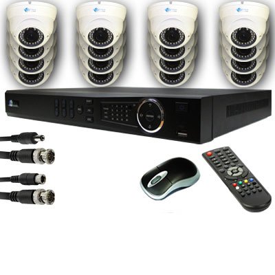 16 Dome IR 960H DVR Kit for Business Professional Grade