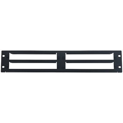 Blustream RSU-2RU Universal 2RU Rack Shelf Unit with 4 x Horizontal Blade Shelves