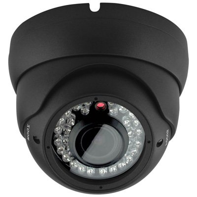 540 TVL High Resolution IR Night Vision Color Camera 2.8-10mm Varifocal Lens