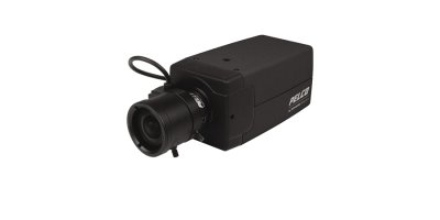 Security Analog Camera, Box, Color, 650 TVL, 1/3 in. CCD, 12/24 V, NTSC