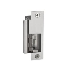8500-12/24D-630 HES Concealed Electric Strike Solution for Mortise Locksets, 12/24VDC, Satin Stainless Steel Finish