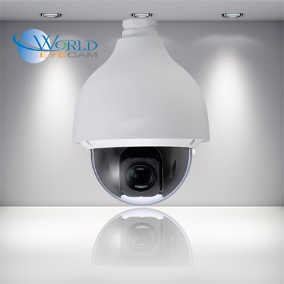 HD-CVI PTZ Camera - 720P HD, 20x Optical Zoom, Built-in 2/1 Alarm in/out, Up to 255 presets, Weatherproof