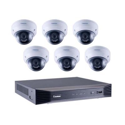 Geovision Line 8 Channel at 4K (2160p) NVR Kit 48Mbps Max Throughput - 2TB w/ Built-in 8 Port PoE...