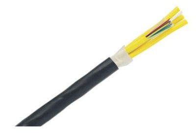4-F OS2 INDOOR/OUTDOOR OFNR, ALL DIELECTRIC TIGHT BUFFER, BLACK