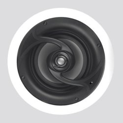 A62C 6.5" In-Ceiling, Graphite Woofer, 1" Pivoting Aluminum Dome Tweeter Pair