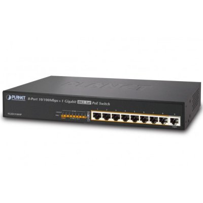 8-PORT 802.3AT POE SWITCH POE BUDGET 120