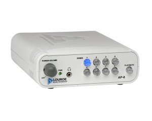  Louroe 8-Zone Manual Audio Monitoring Base Station