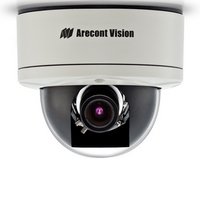 AV1255DN Arecont Vision 3.4-10.5mm Varifocal 42FPS @ 1280x1024 Indoor/Outdoor Day/Night Dome IP S...