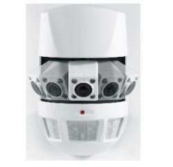 AZCCTV701 Auto-Tracking Day/Night Camera - 180 degree motion tracking. 12v DC. - White