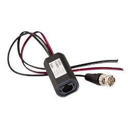 GEM Electronics BLN-VPDRJ45 CCTV Balun-BNC Plug with Separate Power and Data Leads, all pigtailed...